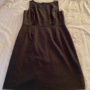 Tahari Gray Sheath Dress | Sleek Style with All-Day Comfort | Size 14